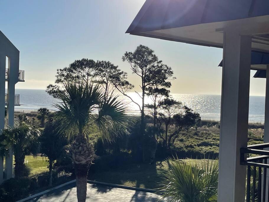 Beach Happy!-Nice Ocean View Hilton Head Villa Гілтон-Гед-Айленд Екстер'єр фото