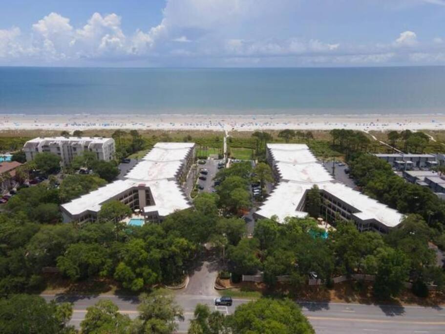 Beach Happy!-Nice Ocean View Hilton Head Villa Гілтон-Гед-Айленд Екстер'єр фото