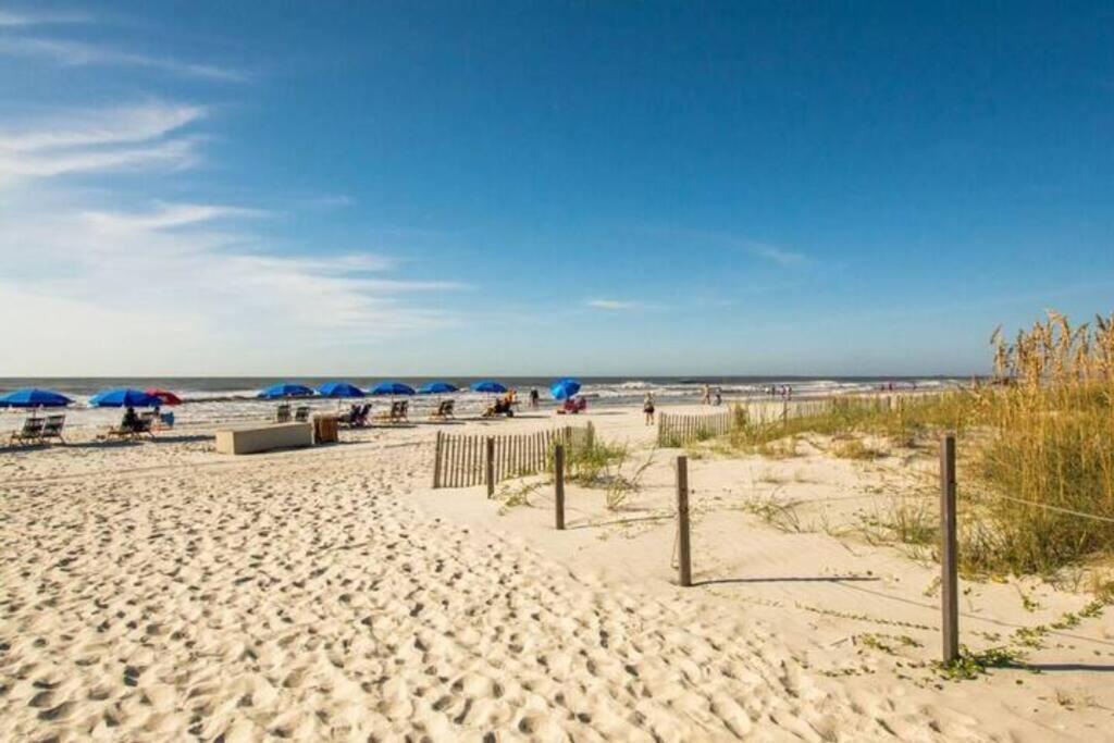 Beach Happy!-Nice Ocean View Hilton Head Villa Гілтон-Гед-Айленд Екстер'єр фото