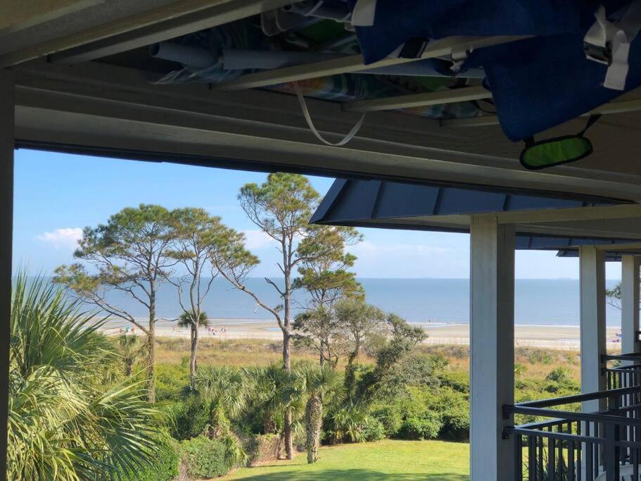 Beach Happy!-Nice Ocean View Hilton Head Villa Гілтон-Гед-Айленд Екстер'єр фото