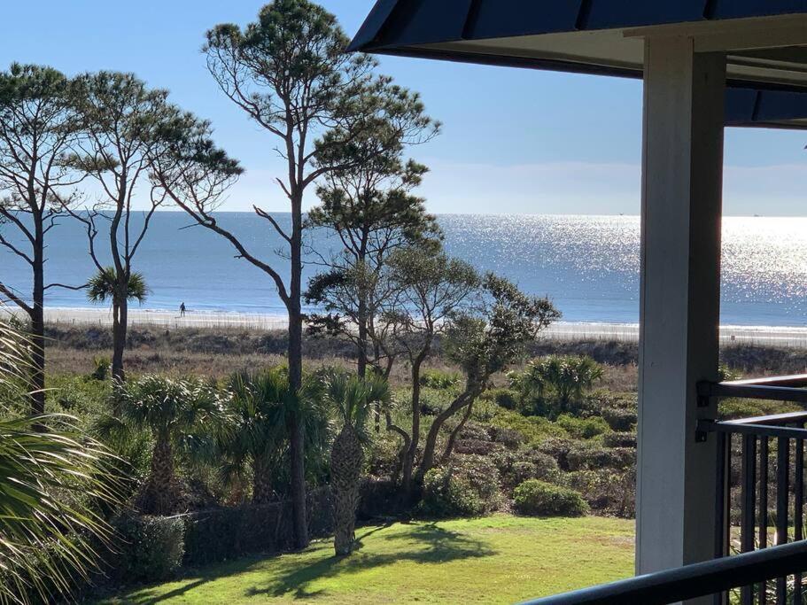 Beach Happy!-Nice Ocean View Hilton Head Villa Гілтон-Гед-Айленд Екстер'єр фото